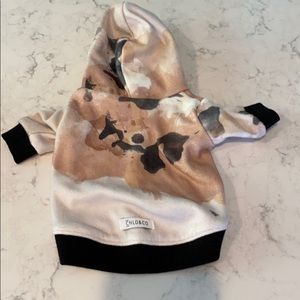 NWT Tie Dye Hoodie for Small Dog